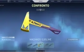 Conta valorant com muitas skins