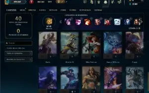 Esmeralda 4 com 35 Champs e 7 Skins
