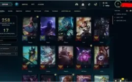 conta ouro 2 40 skins