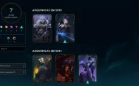 conta lol level 91