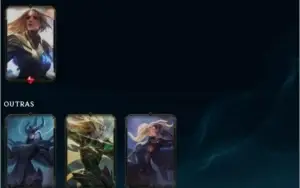 Conta de LoL - Skins Raras