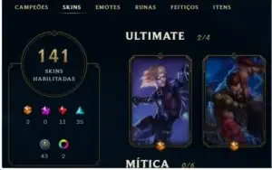 Conta league Of Legend