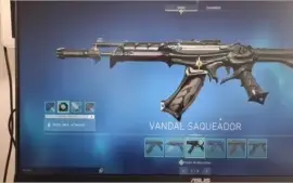 conta de valorant com 3 primeiros passes e varias skins