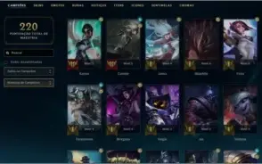Nível 118 / 66 Campeões / 23 Skins / Muito Mais!