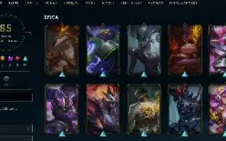 Conta LoL Full Acesso - 128 Champs e 85 Skins - Kayle Juíza
