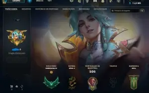 Conta Main Adc, Com 310 Skins Prestigio Do Ez