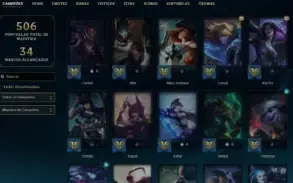 Conta Main Adc, Com 310 Skins Prestigio Do Ez