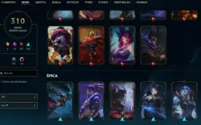Conta Main Adc, Com 310 Skins Prestigio Do Ez