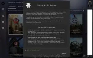 CONTA SHERIF - QUASE 900 HORAS - PRIME - INVENTÁRIO BOM