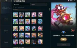 Conta Full LoL - 168 CH | 122 SKINS | HONRA 5 | 443K TK