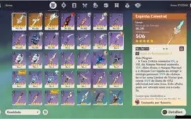 4 PERSSONAGENS T5 + 3 ARMAS T5 COM BANNER GARANTIDO,AR50,