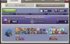 Clash of Clans CV 12 BARATO