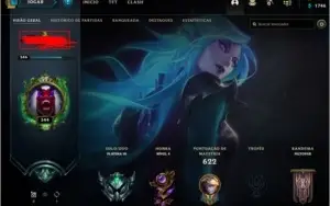 Conta lol platina 3 376 skins