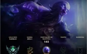 Vendo 2 conta no lol platina 3 "As Duas estão plat 3"