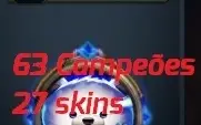 Vendo 2 conta no lol platina 3 "As Duas estão plat 3"