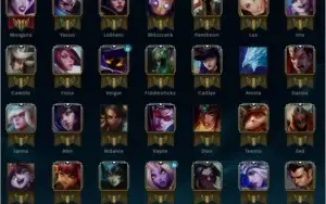 Conta Platina S8  League of Legends, com skin Ultimate