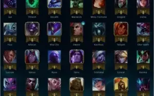 Conta Platina S8  League of Legends, com skin Ultimate