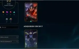 Conta Platina S8  League of Legends, com skin Ultimate