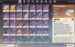Eula + Albedo + Qiqi + Keqing + 2  5* weapons