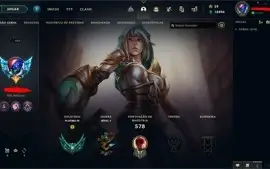 MMR DIAMOND, 171 SKINS, ÍCONES RAROS, CRIADA A 10 ANOS