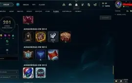 MMR DIAMOND, 171 SKINS, ÍCONES RAROS, CRIADA A 10 ANOS