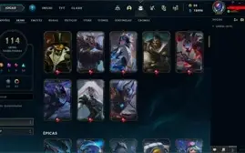MMR DIAMOND, 171 SKINS, ÍCONES RAROS, CRIADA A 10 ANOS