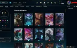 MMR DIAMOND, 171 SKINS, ÍCONES RAROS, CRIADA A 10 ANOS