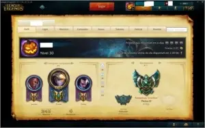 Conta de LOL 101 Campeões / 58 skins / 11 pages rune.