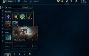 Conta prata 2 com 74 Champs e 56 Skins