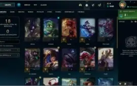Conta LoL, Gold IV, Smurf 60% de Win Rate.