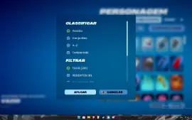 Conta Fortnite com 203 Skins