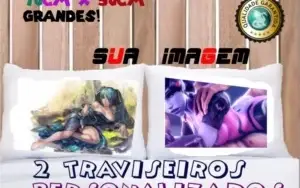 2 Travesseiros personalizados LOL Overwatch Dota