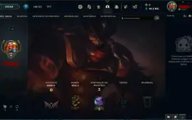 Conta De Lol Ferro 4 - Sem Email Confirmado