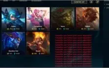 Conta Lol, 110 skins, Nv 201, Ex-Gold 2