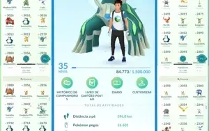 Conta Pokemon Go Nível 35