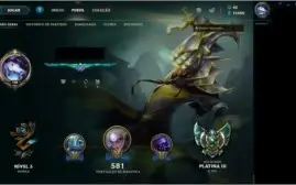 Conta LoL Platina 3 Com todos os Campeões