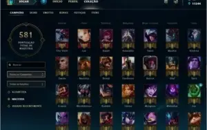 Conta LoL Platina 3 Com todos os Campeões