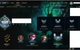 Venda conta de LOL - D5