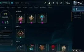 Conta lol 381 skins
