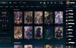 Conta lol 381 skins