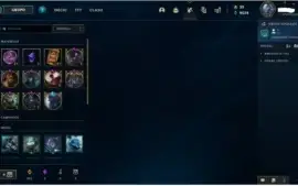 Conta lol 381 skins