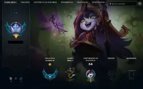 Conta Lol Platina 3 !!!!!!
