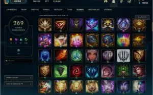 Conta de lol com + de 430 skins