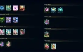 CONTA LEAGUE OF LEGENDS COM 116 PEQUENAS LENDAS E 37 SKINS