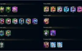 CONTA LEAGUE OF LEGENDS COM 116 PEQUENAS LENDAS E 37 SKINS