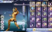 Cc Saint Seiya Novo Serv A141 Muitas Invocações