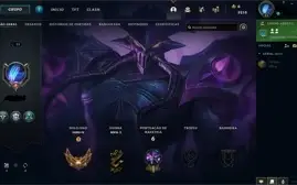 CONTA LOL GOLD 4 76% DE WIN RATE COM DJ SONA + SKINS