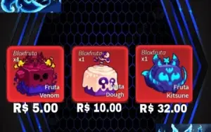 Frutas Físicas Blox fruits