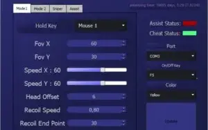 Aimbot arduino indetectável desde o lançamento