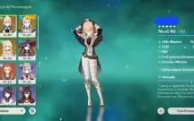 Conta Genshin AR 47 com 6 personagens T5
